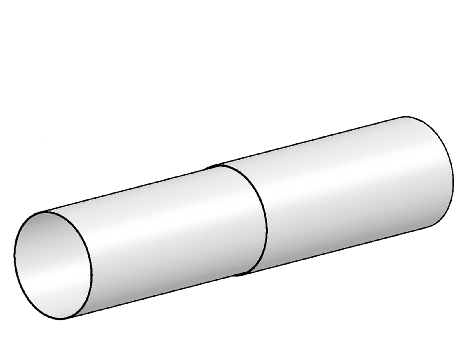 Berbel Rundrohr System 125 - Teleskop-Rundrohr