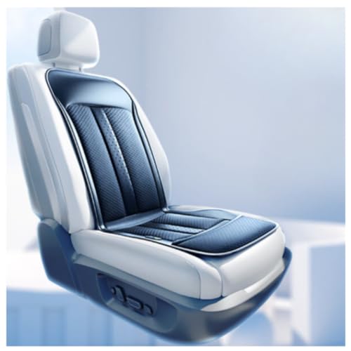 Barkolau 【2024革新モデル 半導体自動車冷却シート】車 クールカーシート クールシート カーシート 車用 座布団 送風 クーラー 3段階調整 車載用の通気性があり USB+Type-C急速充電ポート搭載 12V対応 デュアルターボ冷却 本革素材