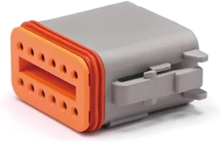 5 Sets DT 4-2P Connector TE Automobile Waterproof Electrical Plug Male Female Match Terminal Socket Harness DT06-2S(3P Whole Set)