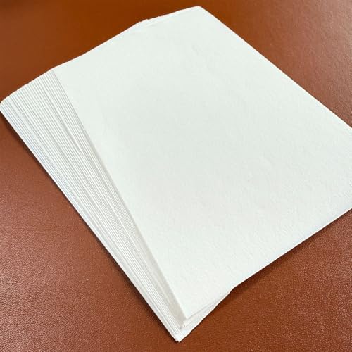 Water Soluble Paper Dissolves in Water Dissolving Paper Printer Compatible for Memorials Journals Secret Notes Magic Tricks Crafts Drawing