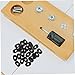 VOSAREA 25pcs Pronged T-nut Blocks Easy Install Metal Slide-in Nuts for Home Projects and Industrial Use Versatile Flat Smooth for CNC Routers and Extrusion Applications
