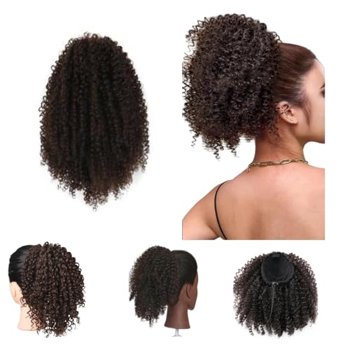Extensions de cheveux crépus et bouclés synthétiques 30 cm couleur #4