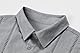 Runcati Herren 2 Stück Leinen Set Regular Fit Knopfleiste Strand Hemd und Shorts Kurzarm Sommer Outfits Grau L
