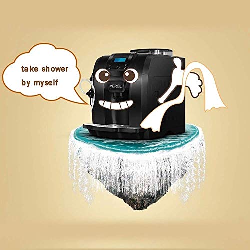 YQGOO Einknopf-Kaffeemaschine Automatische Reinigung Cappuccino-System 19bar 1250w 2l Espressomaschine Kaffeemühle… – Bild 6