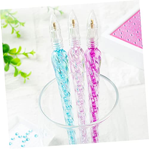 COHEALI 6 Pçs Caneta De Perfuração Cristal Latão Canetas De Pintura Úteis Ferramentas De Desenho De