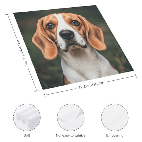 Servilletas de Tela Beagle Dog Paquete 6 Piezas miniatura 2