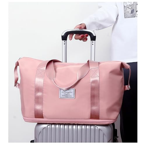 Travel Duffle Bag Waterproof Sports Gym Bag Large Tote Weekender Bags Shoulder Overnight Bags for Women2