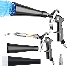 Dry Cleaning Gun, High-Pressure Car Air Blow Gun, Car Cleaning Gun for Compressor Pneumatic Tool for Dust Cleaning Car Detailing