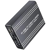 【Convertidor HDMI a RCA】Convierte la señal HDMI a vídeo compuesto RCA (AV) y salida de señal de audio estéreo L/R.