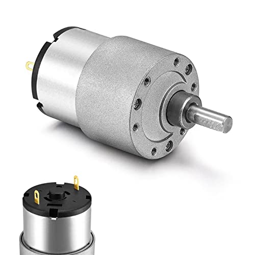 Boîte de vitesses moteur électrique CC 6V 45 rpm à engrenages métalliques