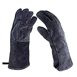 ✨【Ideals Geschenk Für Familienmitglied】-HitzehandschuhenEinfache Reinigung Es kann von Hand gewaschen und wiederverwendet werden. Häufig findet ein solcher Grillhandschuhe auch Arbeitsschutz beim Backen, Kochen und Braten in der Küche Einsatz. Lassen Sie Ihre Mutter und Frau jeden Tag einfach und sicher in der Küche kochen. Kaminhandschuh Feuerfeste Kaminhandschuh Leder Kaminhandschuh Hitzebeständig Kaminhandschuhe Feuerfeste Kaminhandschuhe Leder Kaminhandschuhe Hitzebestaendig