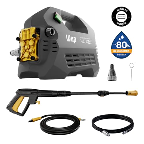 WAP Desobstruidora e Lavadora de Alta Pressão WL 4000 ULTRA, 420L/h, com Motor de Indução, 1950psi 2