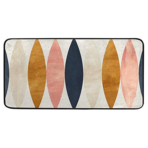 Tapis de cuisine imperméable et antidérapant design moderne - 2