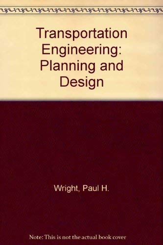 Preisvergleich Produktbild Transportation Engineering: Planning and Design
