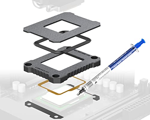 Pâte thermique métal liquide et boucle de fixation Intel LGA1700 double anti-fuite