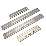 Speed Garage トヨタ プリウス 50系 専用 スカッフプレート サイドシルプレート ドアシルプレート エントランスモール シルバー for TOYOTA PRIUS インテリア 内装 ドレスアップ カスタム パーツ