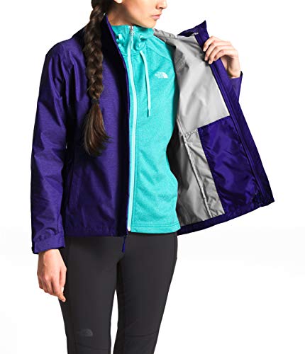 Image of THE NORTH FACE Women's Venture 2 Waterproof Hooded Rain Jacket | Raincoat With Breathable Dryvent 2.5l Fabric, Pit-zips