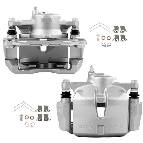 Image of SCITOO Front Left & Right Disc Brake Calipers With Bracket 19B7502 19B7503