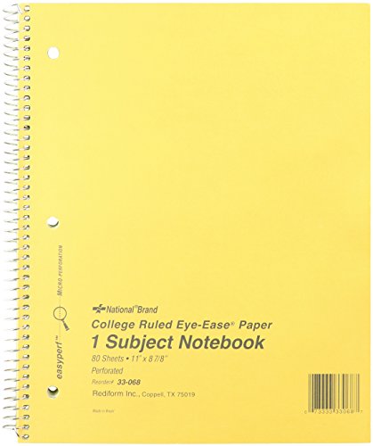 Rediform Rediform College Ruled Brown Board Cvr Notebook (RED33068)