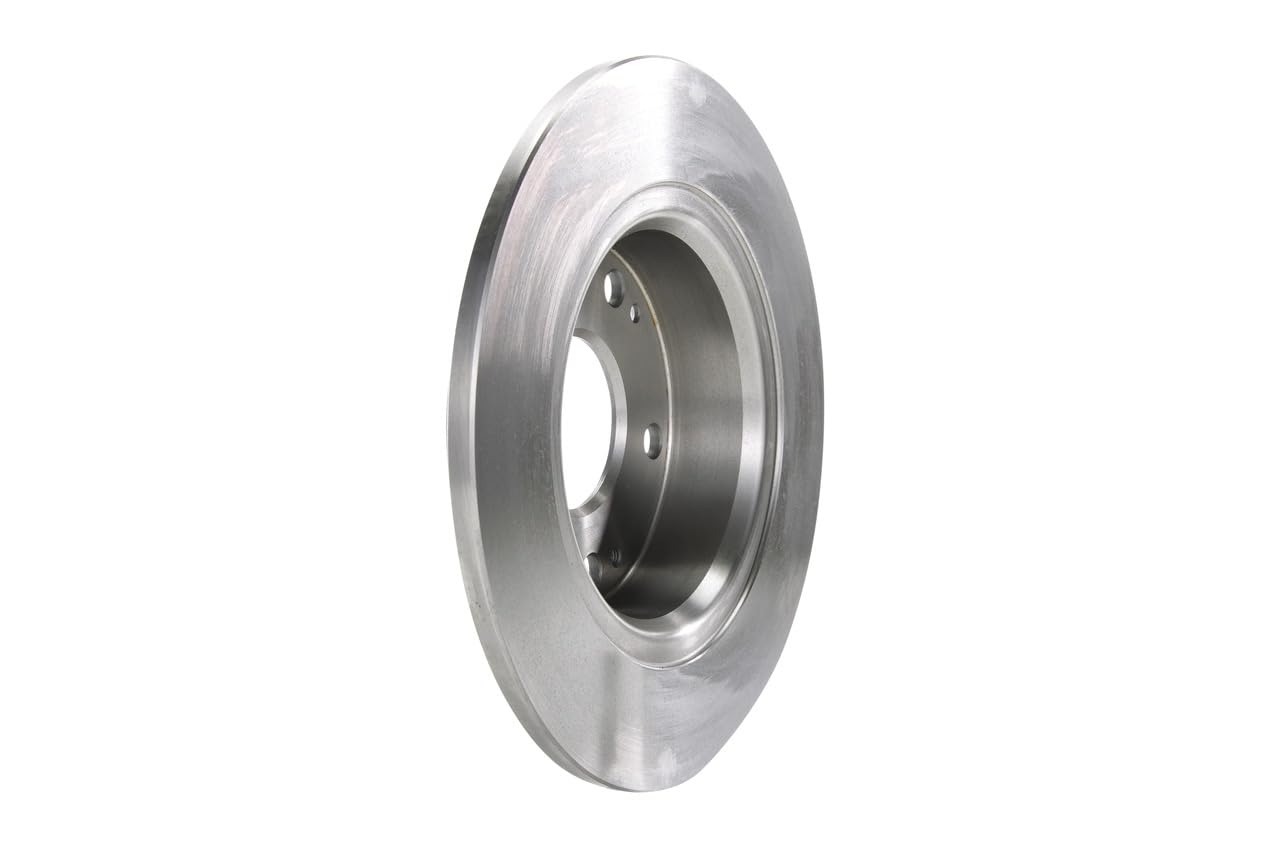 Juego de 2 Discos de Freno Bosch BD1284 - Discos Macizos de 260 mm - Eje Trasero - Certificación ECE-R90 - Frenado fiable, Rendimiento Estable, Protección Anticorrosión - 1 Juego de 2 Discos