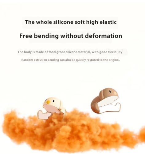 Image of 8PCS Desk Edge Cushion -Rubber Bumpers - Baby Proof Corner Covers for Furniture Baby Proof Corners and Edges - Baby Safety Corner Guards Cute Cartoon Design Anti-Collision Protection for Added Fun