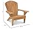 Douglas Nance Solid Teak Key Wester Adirondack Chair