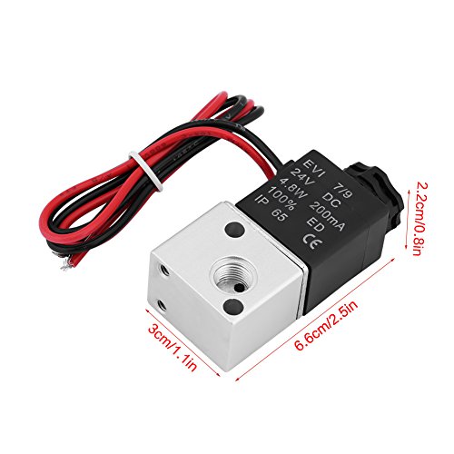Elettrovalvola per solenoide, 3V1-06 DC 12V/24V 3
