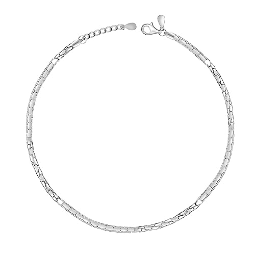 Image of GIVA 925 Silver Anklet for Women, Single | Gifts for Women & Girls