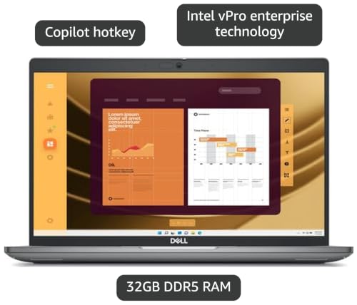 Image of Dell Pro 14 Plus Business Laptop - 14 inch FHD+ Display - Intel Core Ultra 7 268V - 512GB SSD - 32GB RAM - PB14250 - Windows 11 pro