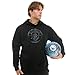 Icon Sports Manchester City FC Blackout Hoodie – Officially Licensed Unisex Adult Long Sleeve Hooded Sweatshirt Black M