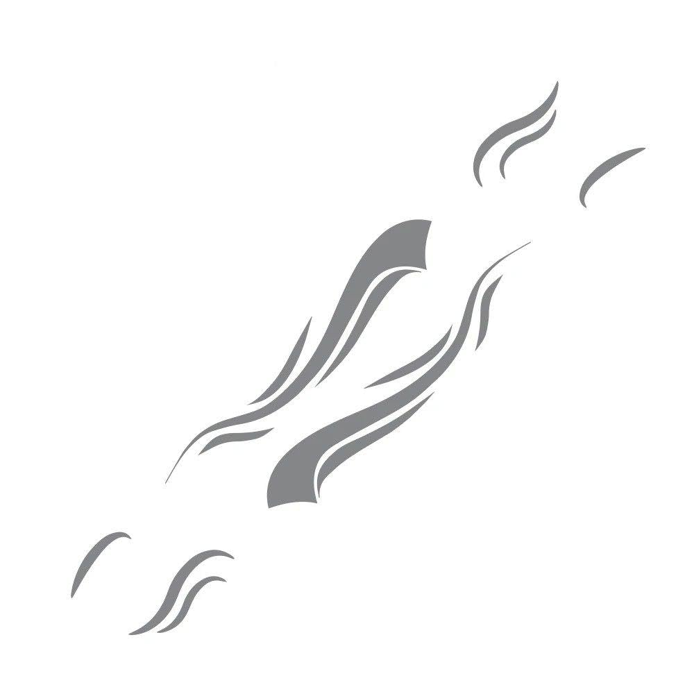 Dabhuoc Glossy Gray Motorhome Stripes Vinyl Stickers For Camper Van Horsebox Caravan Rv Car Tuning Accessories Decoration Decals(,247X40cm)