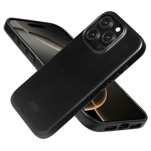 Étui en cuir italien pour iPhone 2024 6.3 alto CLOP luxe magsafe