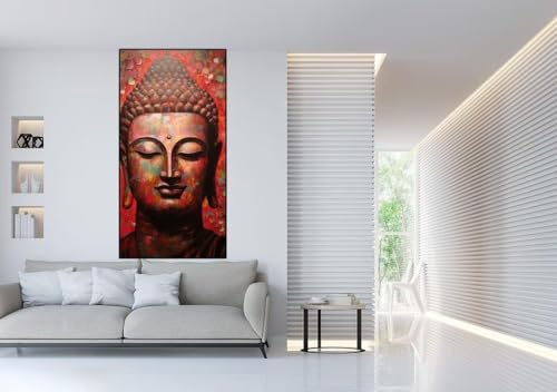 Kit Diamond Painting Zen 80x160cm grand format de peinture diamant full drill pour adulte