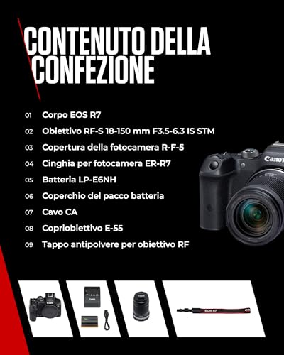 Fotocamera Mirrorless Canon Eos R7 + RF-S 18-150Mm - 8