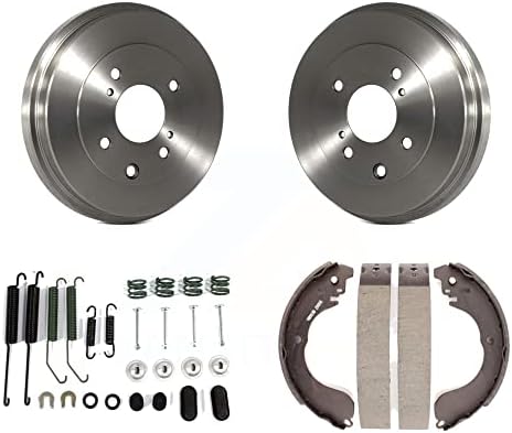 Transit Auto - Rear Brake Drum Shoes And Spring Kit For Nissan Sentra Versa Cube K8N-100391