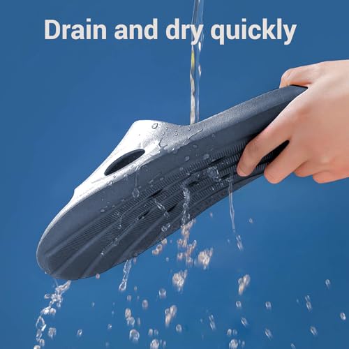 Image of Shower Shoes Quick-Dry Non-Slip Bathroom Slippers for Men & Women,Quick-Dry Non-Slip, Home Slides Dorms, Gym, Pool, Spa, Camping, Beach