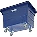 Global Industrial 6 Bushel Plastic Bulk Box Truck, Direct Mount Base, 500 lbs. Capacity, 3