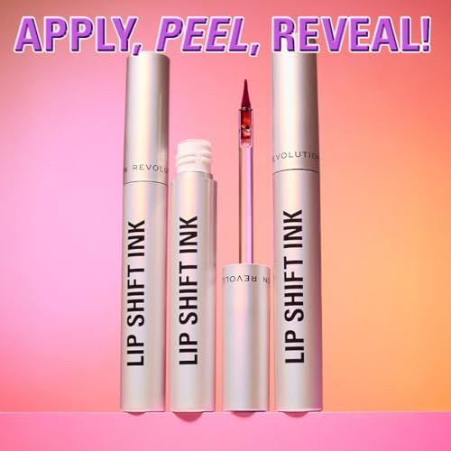 Image of Revolution Lip Shift Ink Peel Off Lipliner Stain - Nude Talk| Long-Lasting Tattoo-Effect Lip Liner with Matte Finish