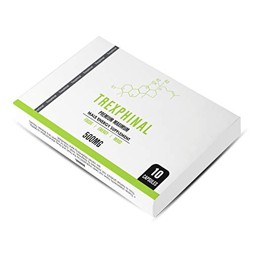 Trexphinal All Natural Energy, Strength & Endurance (10 Caps) Boosts Performance
