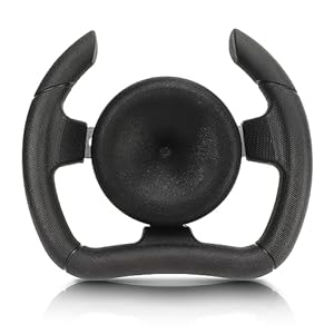 Akozon 280mm D-förmiges Rennlenkrad