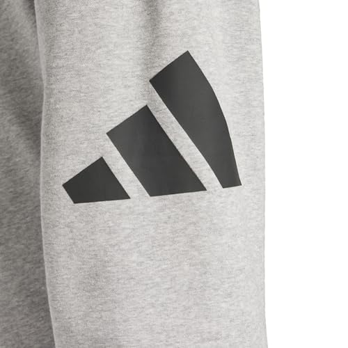 adidas Herren Essentials Big Logo French Terry Pants, medium Grey Heather/Black, XL – Ansicht 3