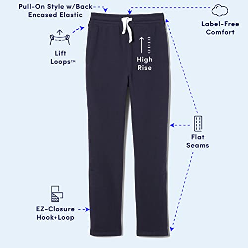 French Toast Boys Adaptive Fleece Sweatpants with Lift Loops and Pull-Apart Leg Openings3
