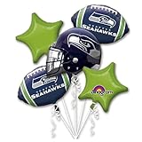 Anagram International Bouquet Seahawks Party Balloons, Multicolor