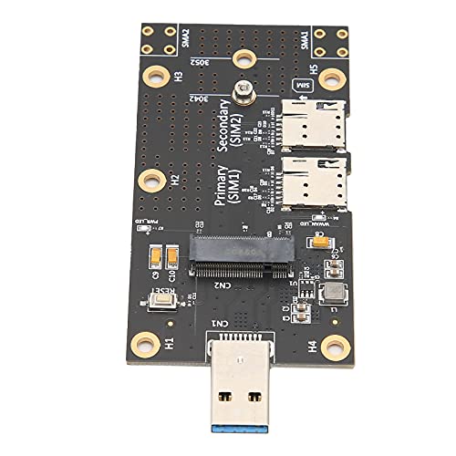Adaptateur M.2 vers USB 3.0 avec double emplacement SIM pour PC