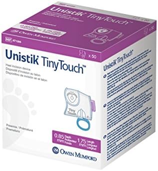 Owen Mumford Unistik TinyTouch Preemie Heel Incision Device Owen Mumford Unistik TinyTouch Preemie Heel Incision Device