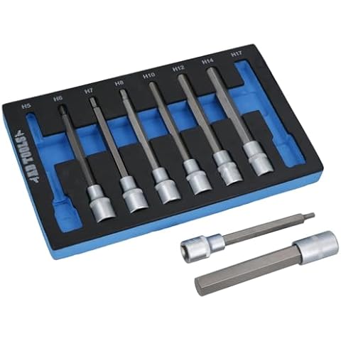 US Pro Extra Long Allen Hex Key Socket Set Cover