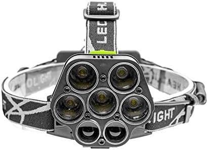 QFGVMXBWKZH Charging Headlight Glare Hunting Night Fishing lamp Super