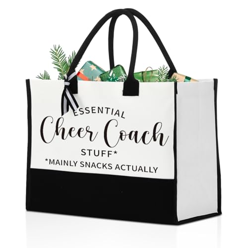 Cheer Coach Bag Swim Coach Tote Bags Christmas Birthday Gift for Women