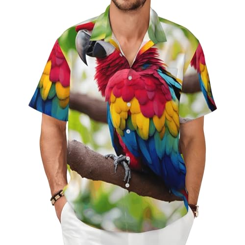 Chemise à manches courtes homme légère et confortable vêtement été imprimé original
