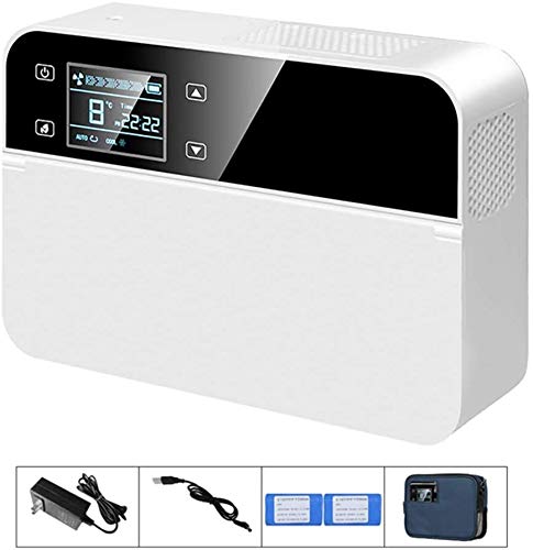 Insulin Kühlkoffer 2-8 ℃ Thermostat Drug Reefer Bewegliche Auto-Kühlschränke Fall Cooler Für Reisen, Haus, Auto Mit Hot/Kühlen Dual Control,Weiß